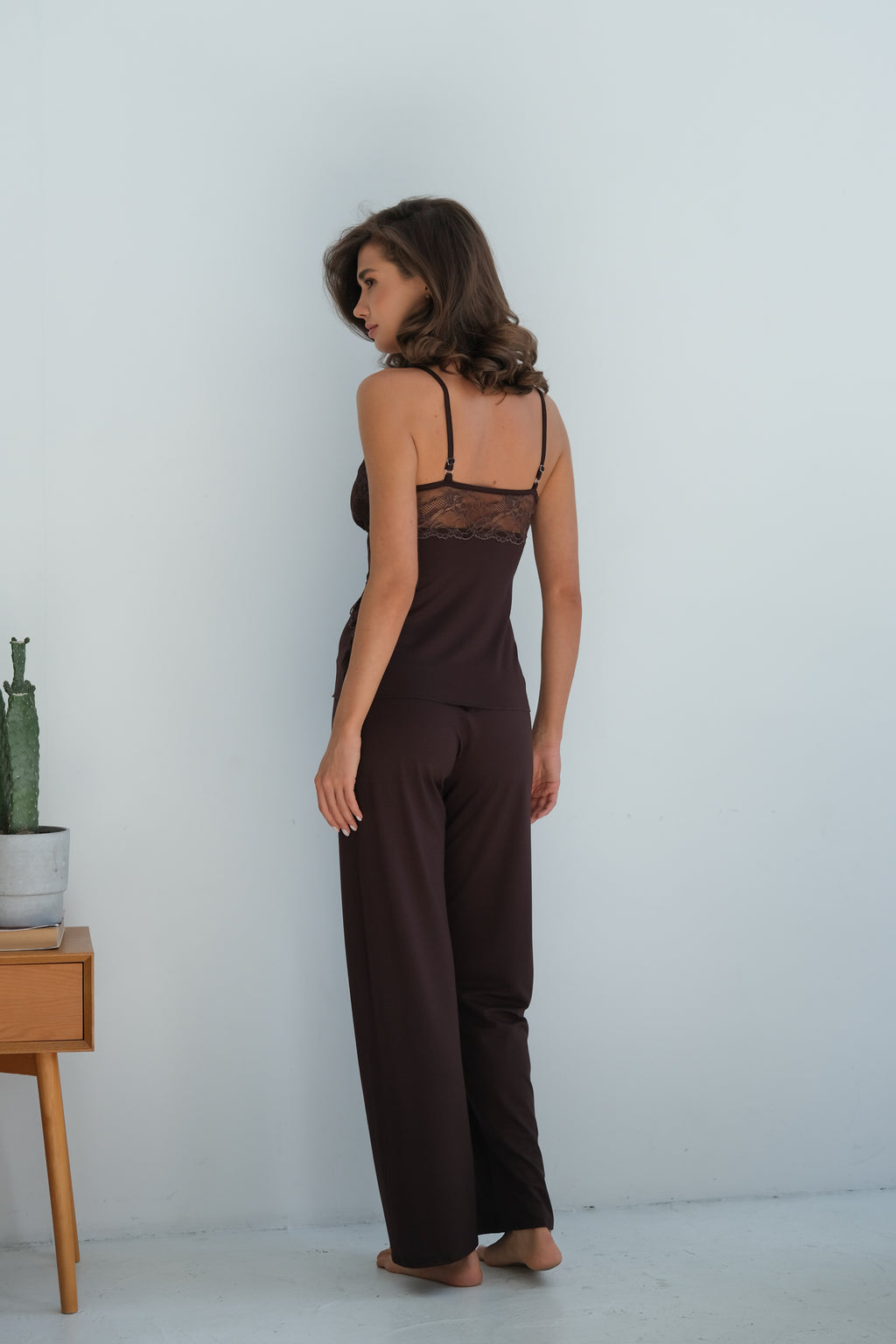 Ensemble de pyjama TP-M-4 Chocolat