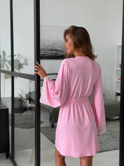 Robe and nightgown