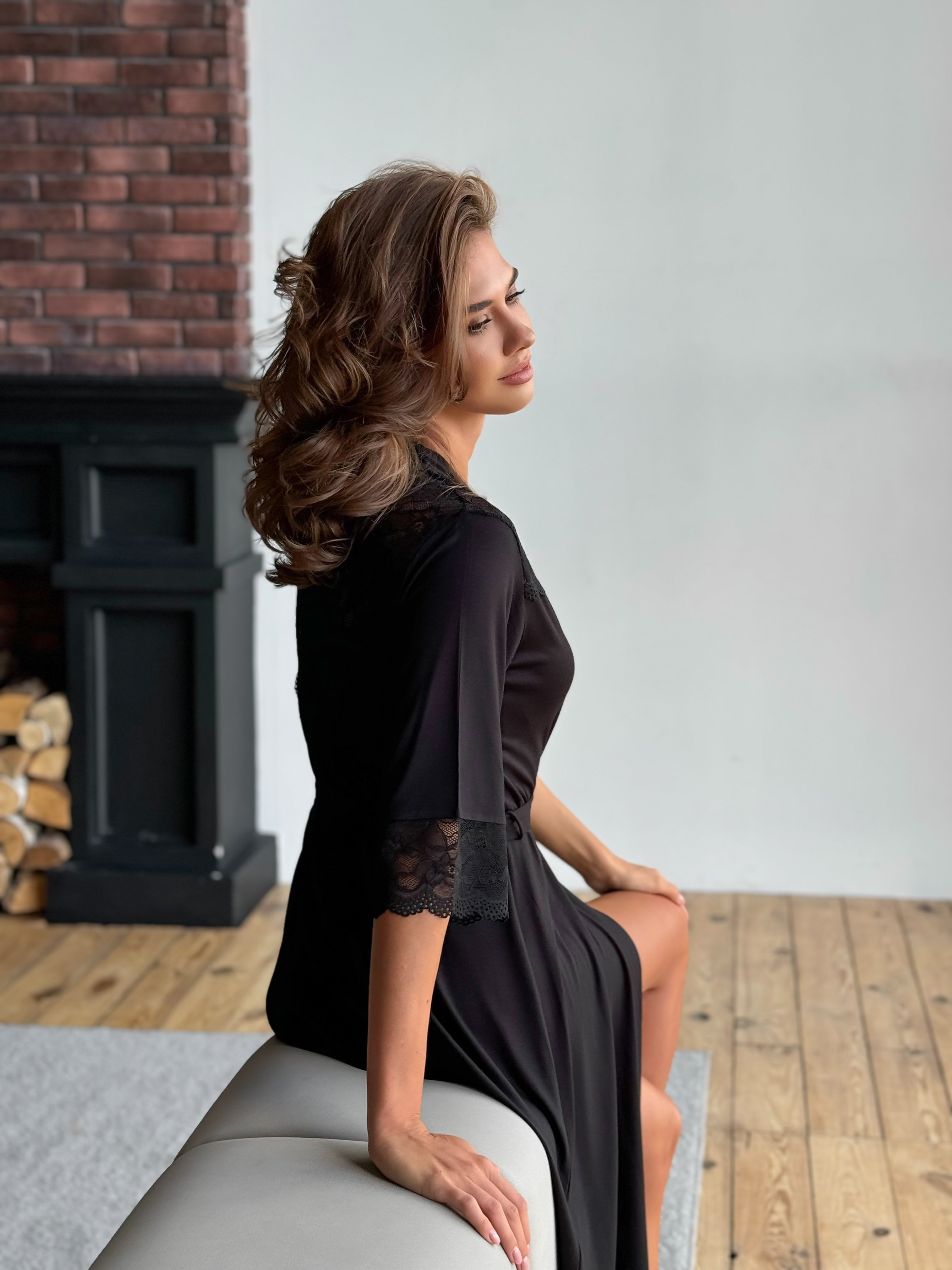 Kleid X-M-33 Schwarz