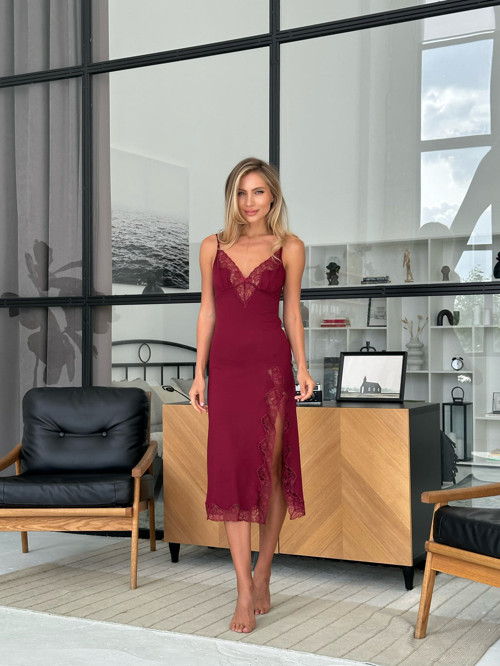 Pyjama P-M-63 Bordeaux