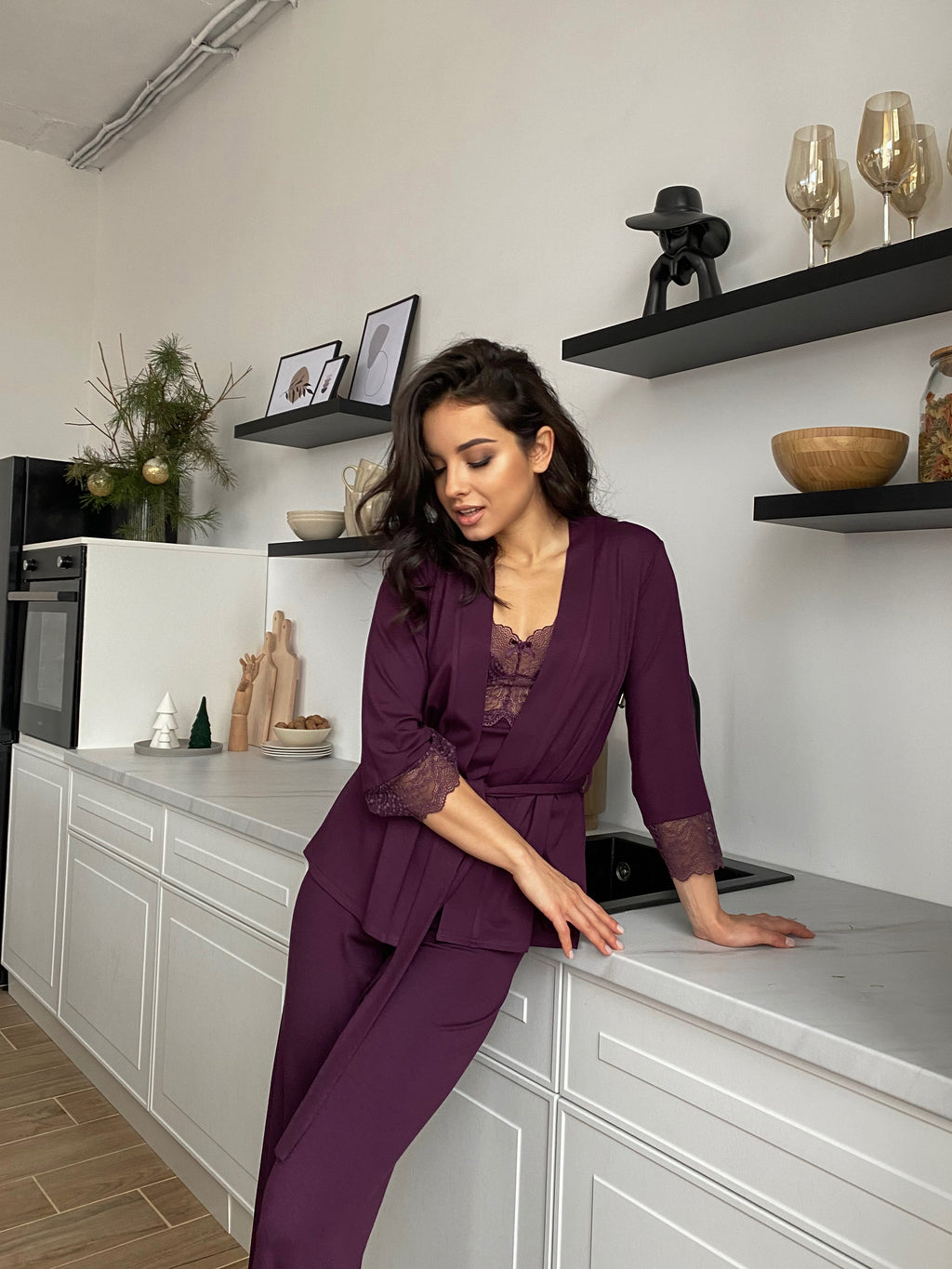Ensemble de pyjama TP-M-4 Forêt Berr