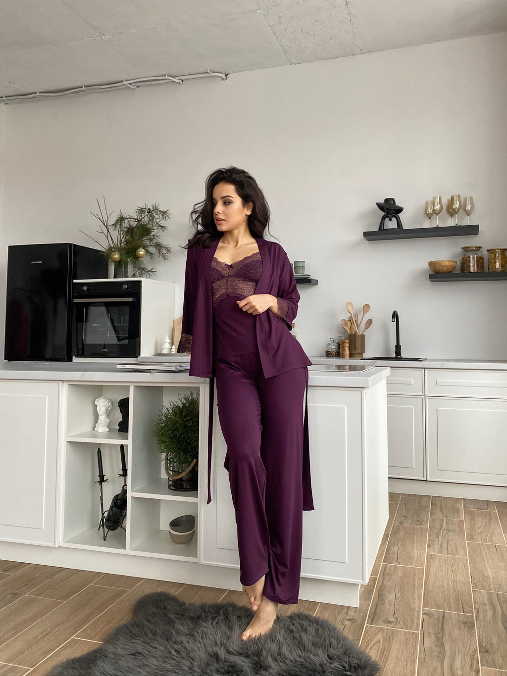 Ensemble de pyjama TP-M-4 Forêt Berr