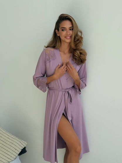Robe and nightgown Lila