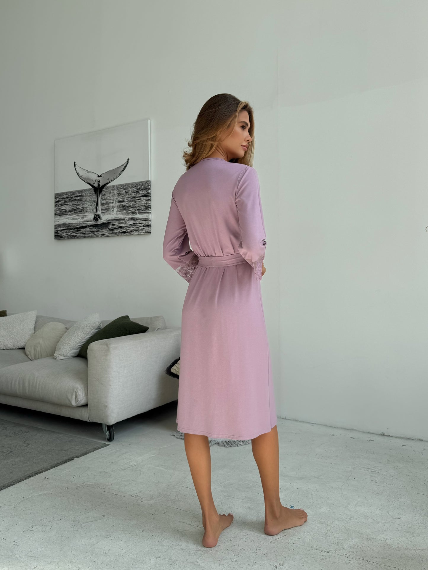 Robe and nightgown Lila
